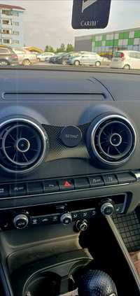 Suport telefon Audi A3 / S3 8V magnetic din Fibra de Carbon
