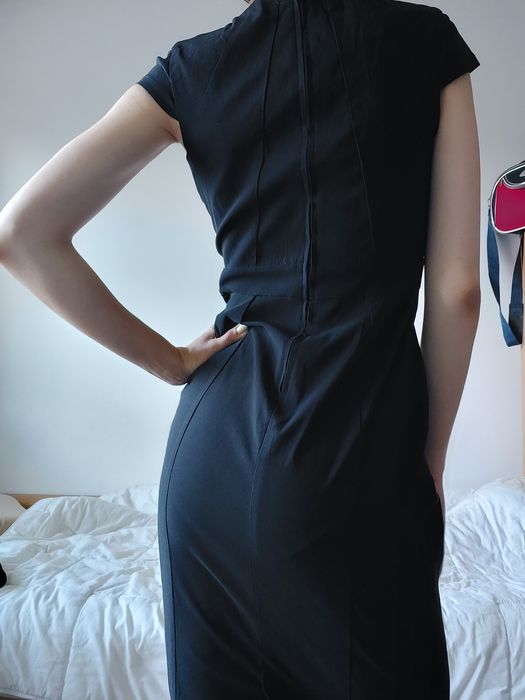 Rochie neagră cambrată S