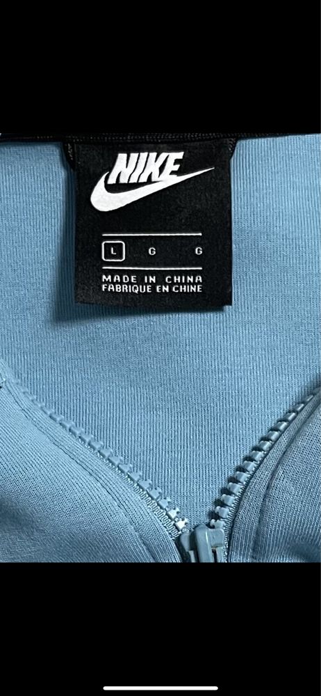 Nike tech old season baby blue. Размери и L, XL