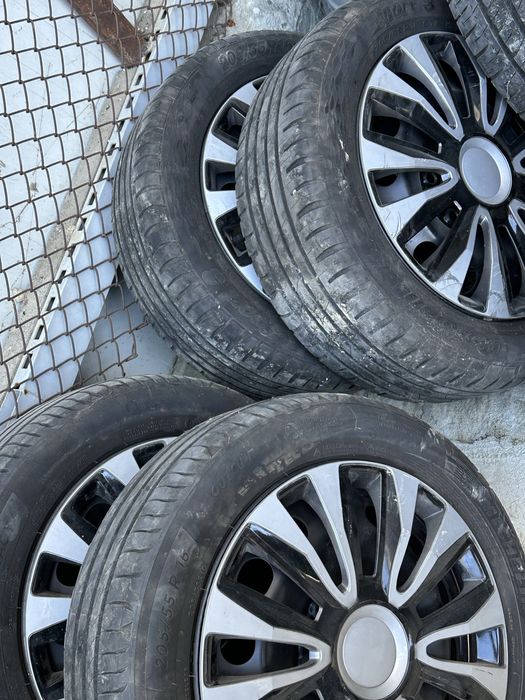 205/55/16  мишелинки 2 броя 2 броя са друга марка