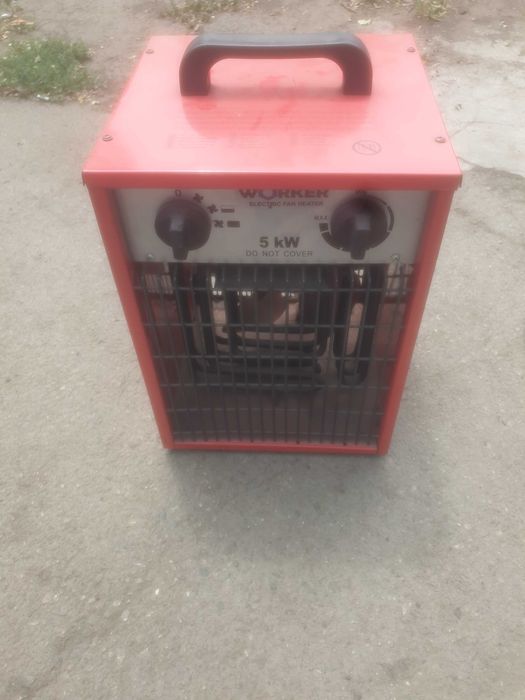 Электрический трёхфазный калорифер 5 кв