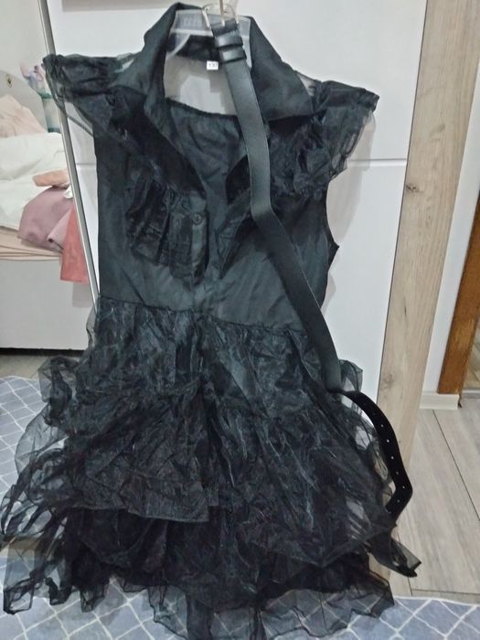 Rochie nouă Wednesday tulle măr 130