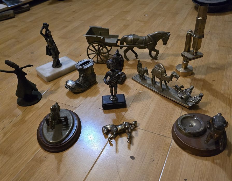 Statuete din bronz masiv