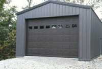 Vans garaj pe structura metalica și anvelita cu panouri  13×6×3