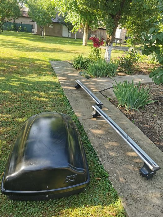 Bare transversale Thule și cutie portbagaj pentru grupul VAG 1500ron