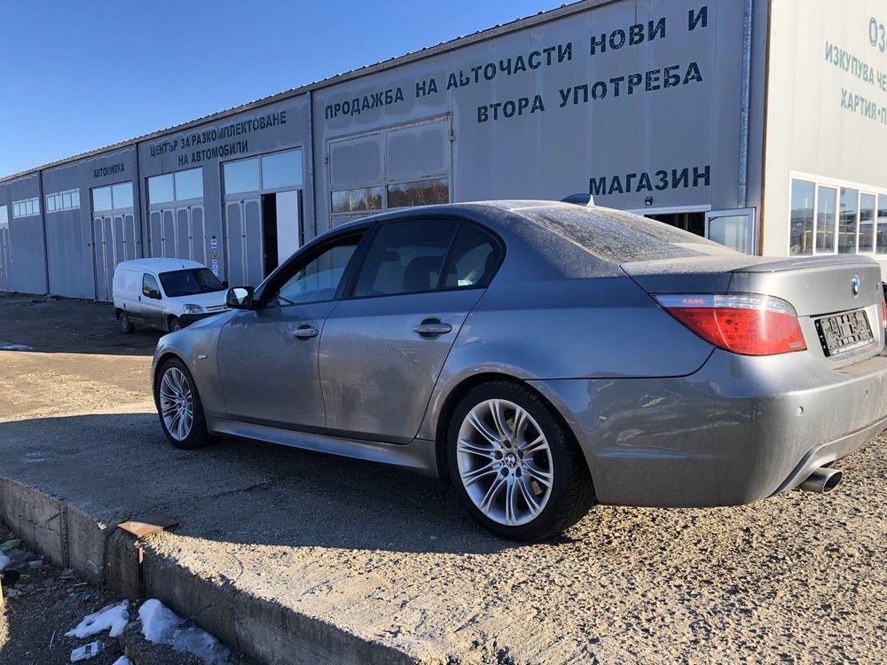 БМВ Е60, 520д, 177кс, М СПОРТ НА ЧАСТИ (BMW E60, 520D, 177hp LCI)