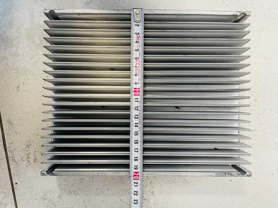 Radiator aluminiu pentru componente electronice. Heatsink