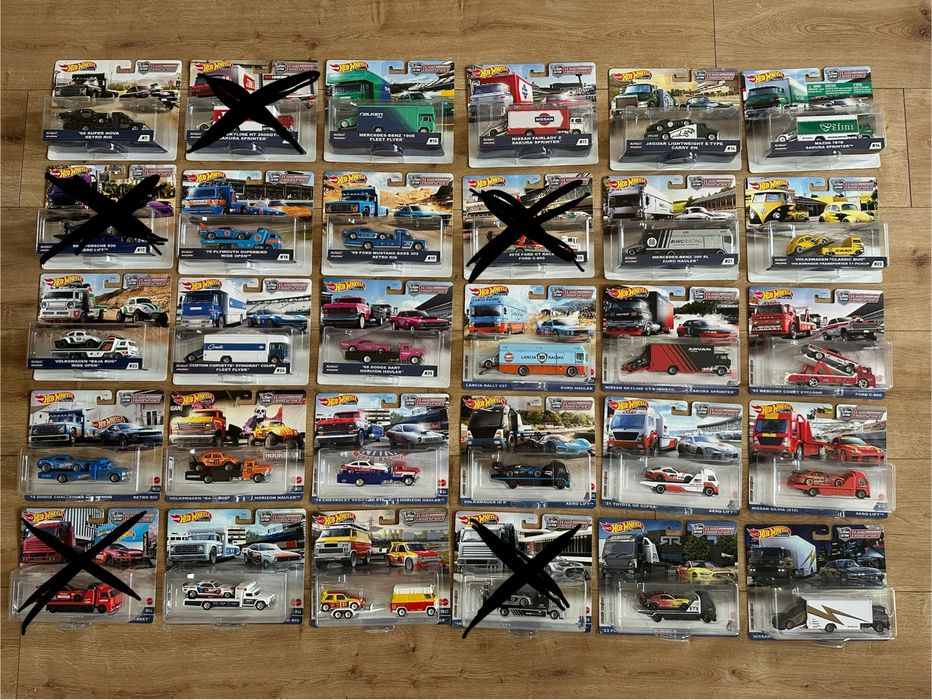 Hot Wheels Premium, Team Transport - НАМАЛЕНИЯ ЗА БРОЙКИ
