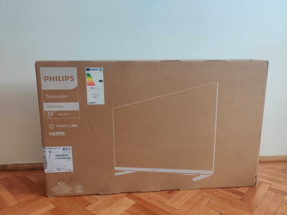 Televizor Philips LED 32PHS5507, 80 cm, HD, Clasa E - resigilat