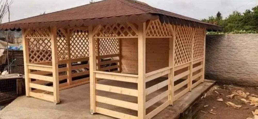 Foișoare, terase, magazii, pergole, căsuțe etc