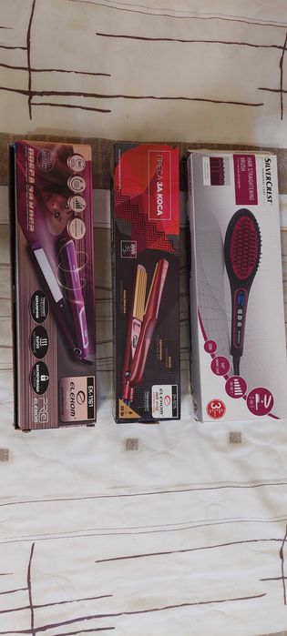 Преси и четка за коса