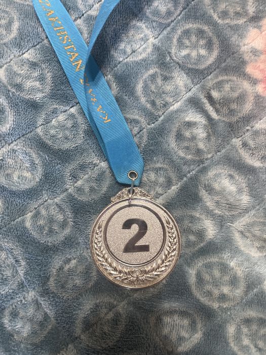 Медаль 2-е место с лентой
