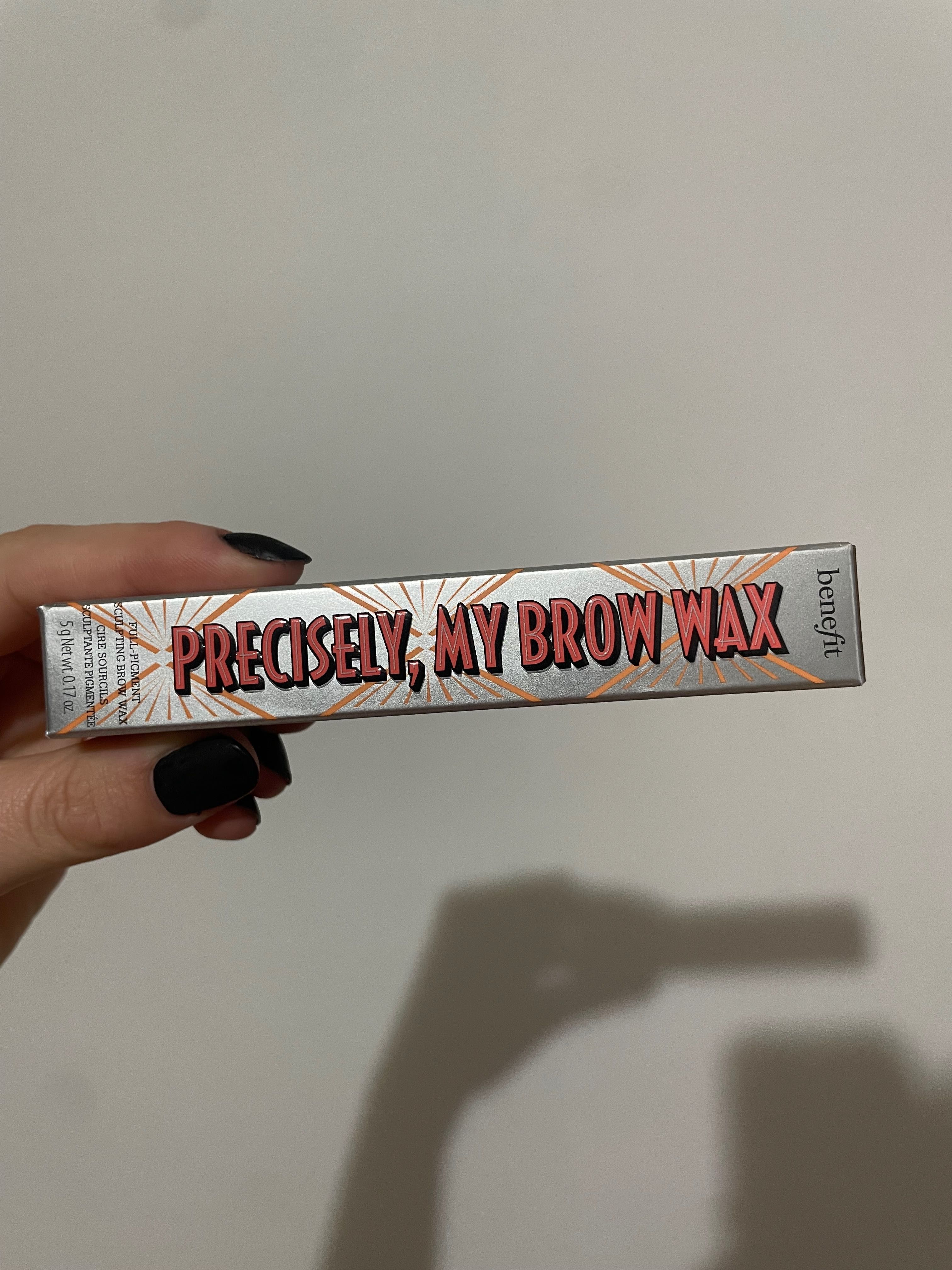 Precisely, My brow wax