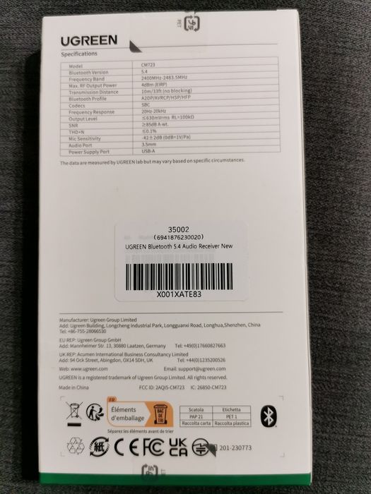 Adaptor Bluetooth mașina premium Hands-free