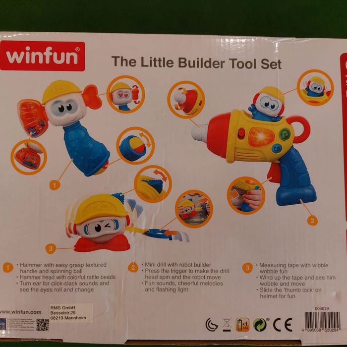 Jucărie micul constructor WINFUN noua
