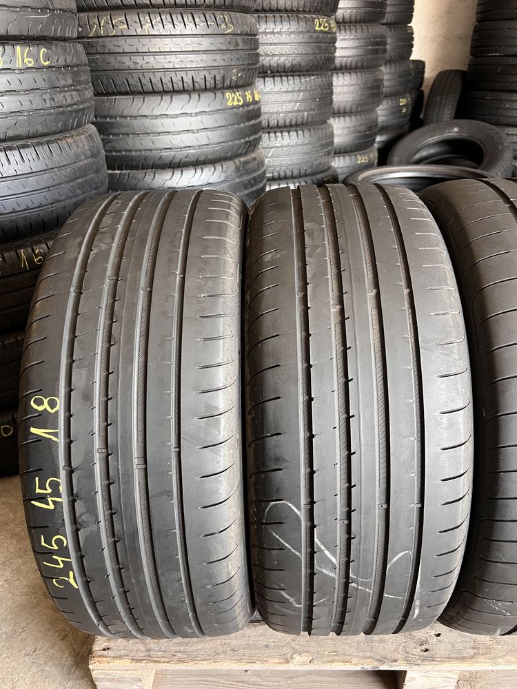 4 anvelope vara 275/40/18 + 245/45/18 , GoodYear !