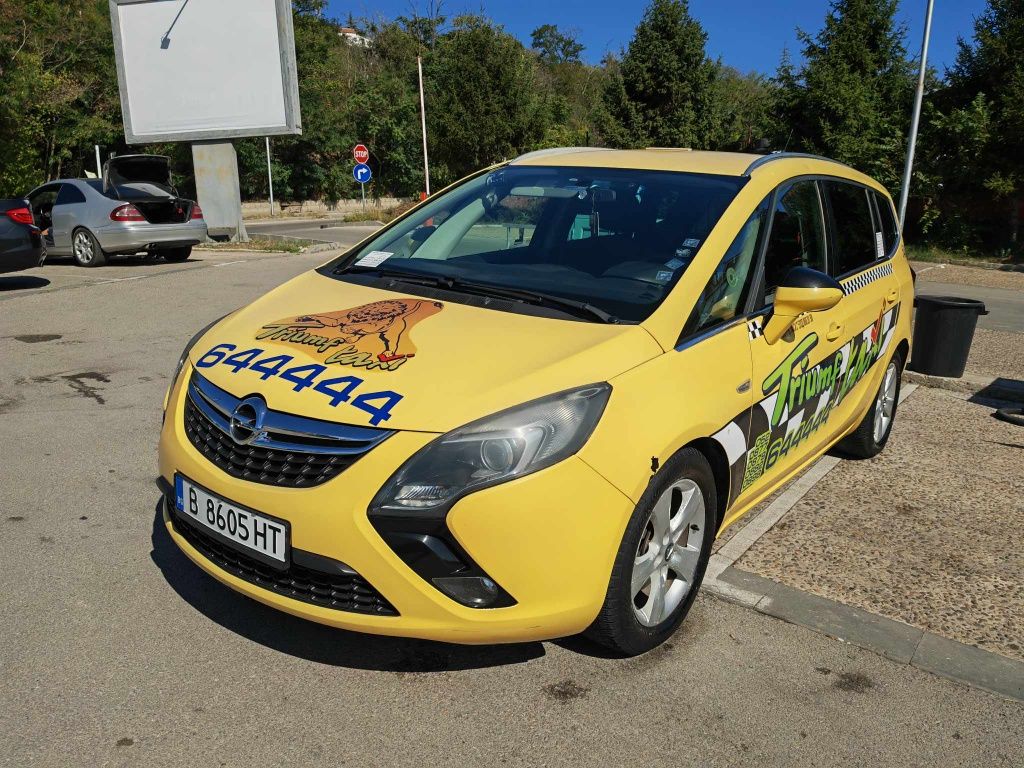 Такси Опел Зафира Ц / Opel Zafira tourer 1.6 cng turbo