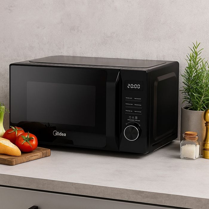 Микровълнова фурна MIDEA AG20CF2EBK 700W, Функция грил, 20L