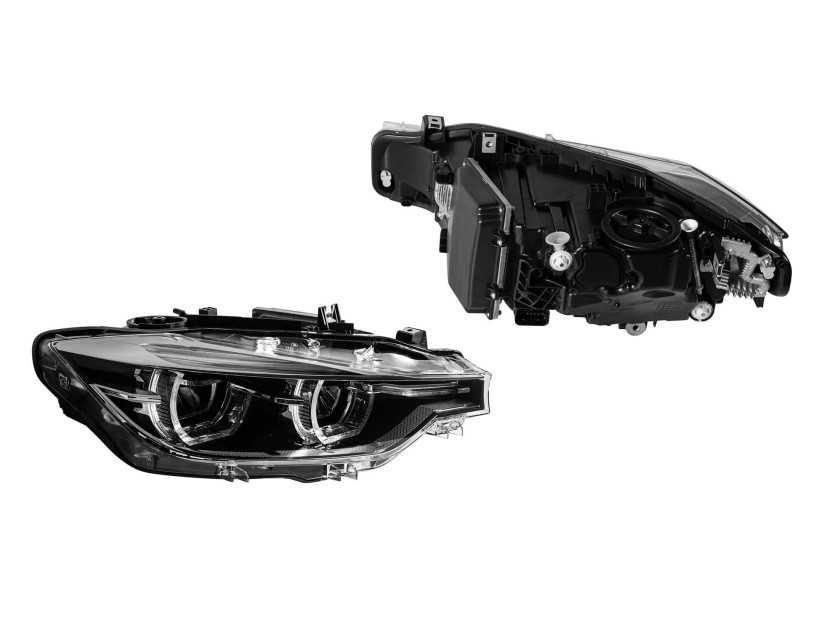 Комплект LED фарове за BMW серия 3 F30  F31 13-15 черна основа БМВ