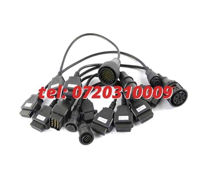 Set 8 Cabluri Adaptoare Camioane Delphi Autocom Delphi Wow Autocom