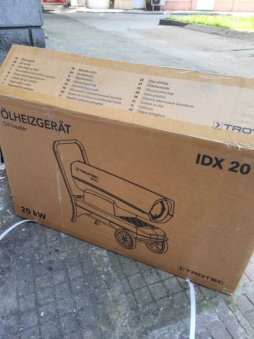 Дизелов Калорифер Нафтова Печка Горелка с Термостат 20 kW