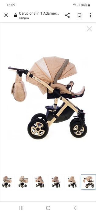 carucior 3 in 1 Adamex