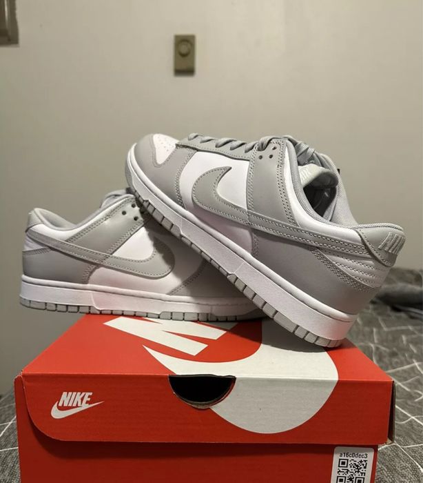 Adidasi Sneakers Fete Nike Dunk Grey Fog Low