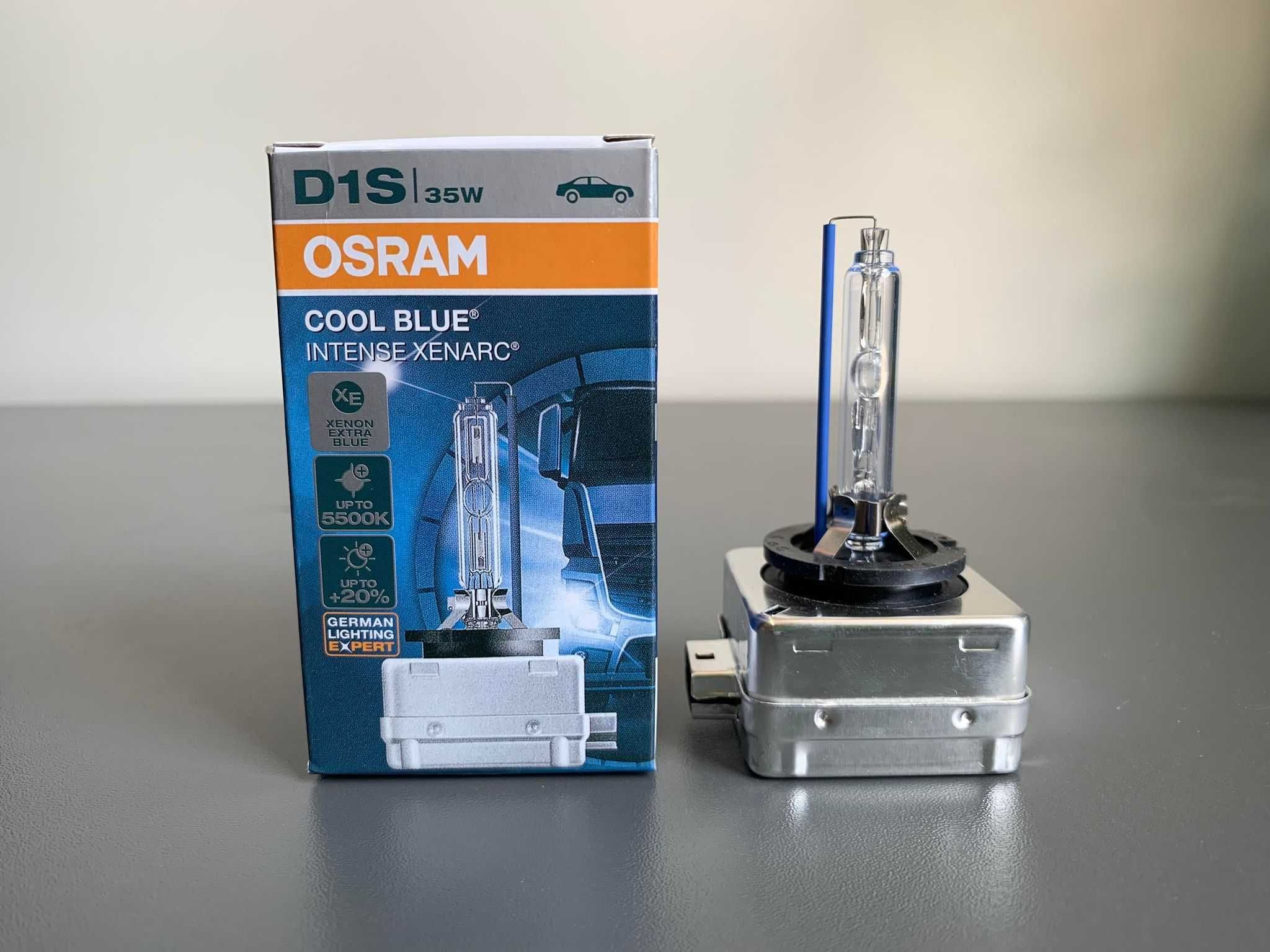 Becuri xenon bec D1S - 4300K 6000K Philips XenStart OSRAM Cool Blue