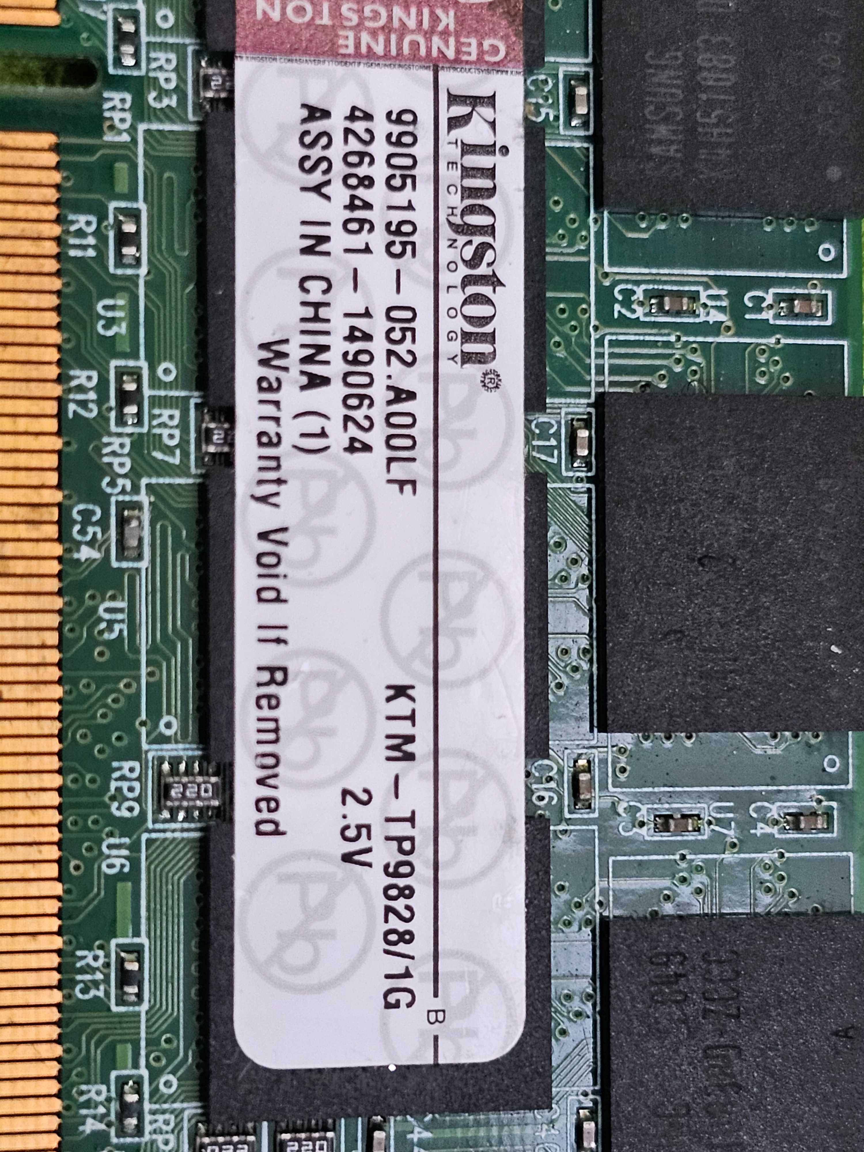 Memorie ram Kingston KTM TP9828/1G / preț fix