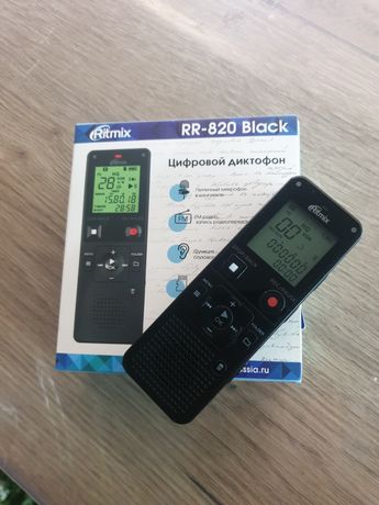 Продам диктофон Ritmix rr820 black