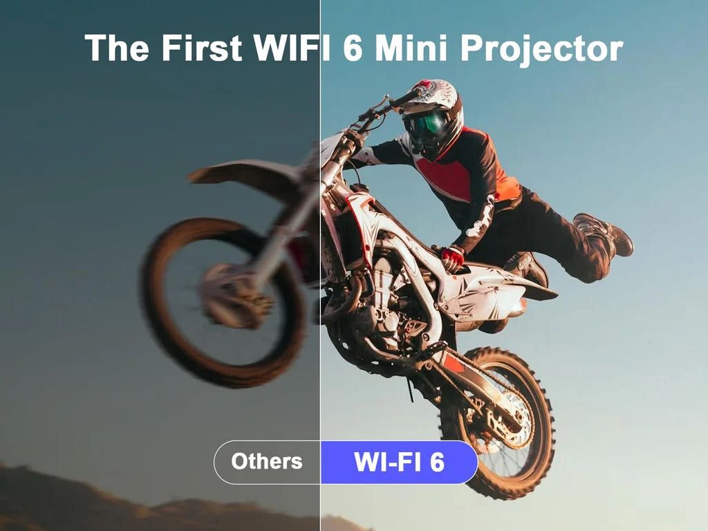 Мини wifi 6 проектор