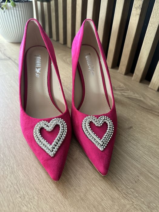 Pantofi fuchsia marime 37
