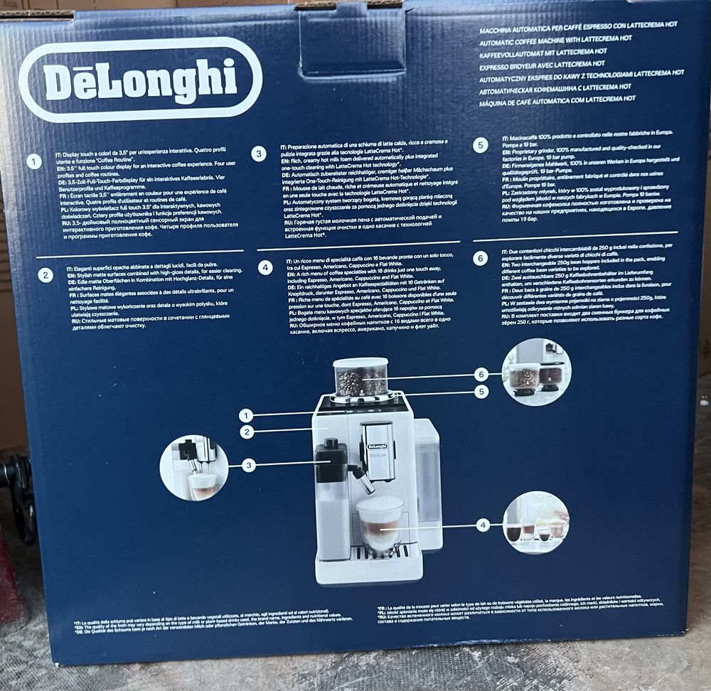 Delonghi Rivelia Sigilat!