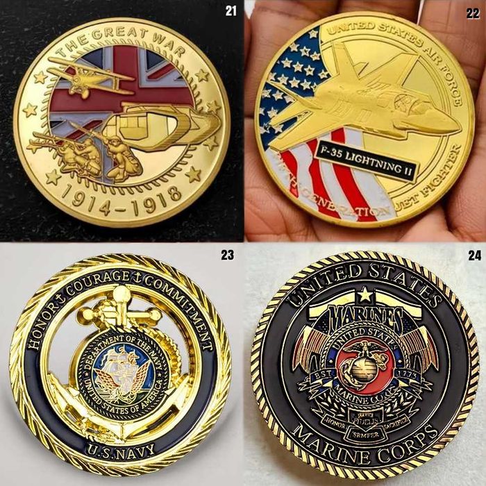 Moneda comemorativa USA Army