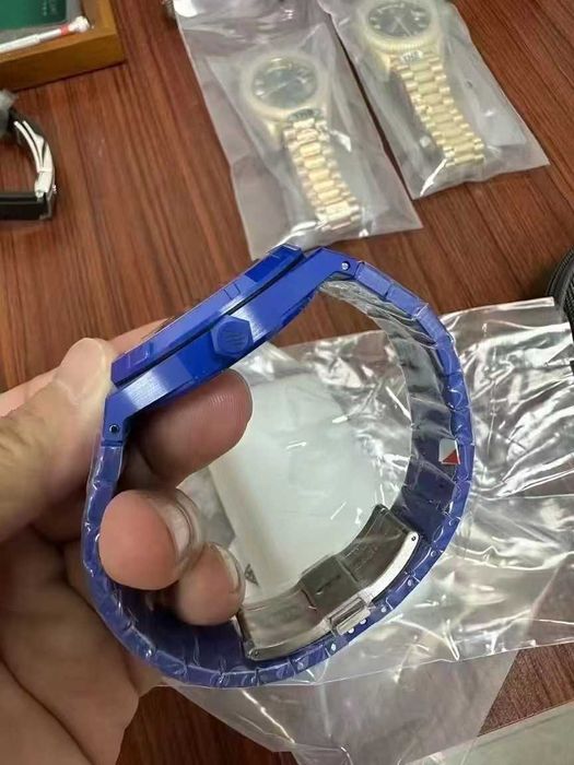 audemars piguet royal oak керамично синьо