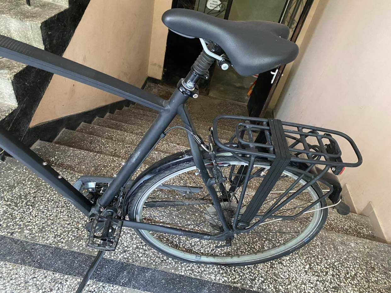 Уникално мъжко колело Gazelle Chamonix T27 High Step 28 инча