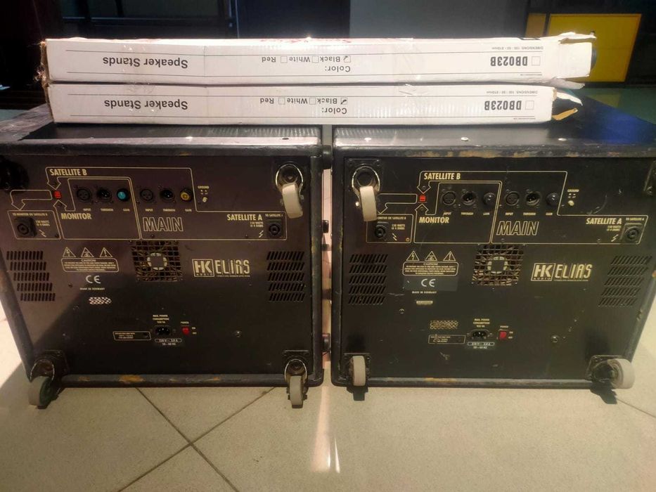 Активные сабы HK /4 сателлита/пульт Soundcraft