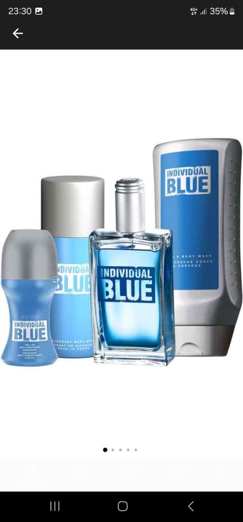 Avon seturi de la blue