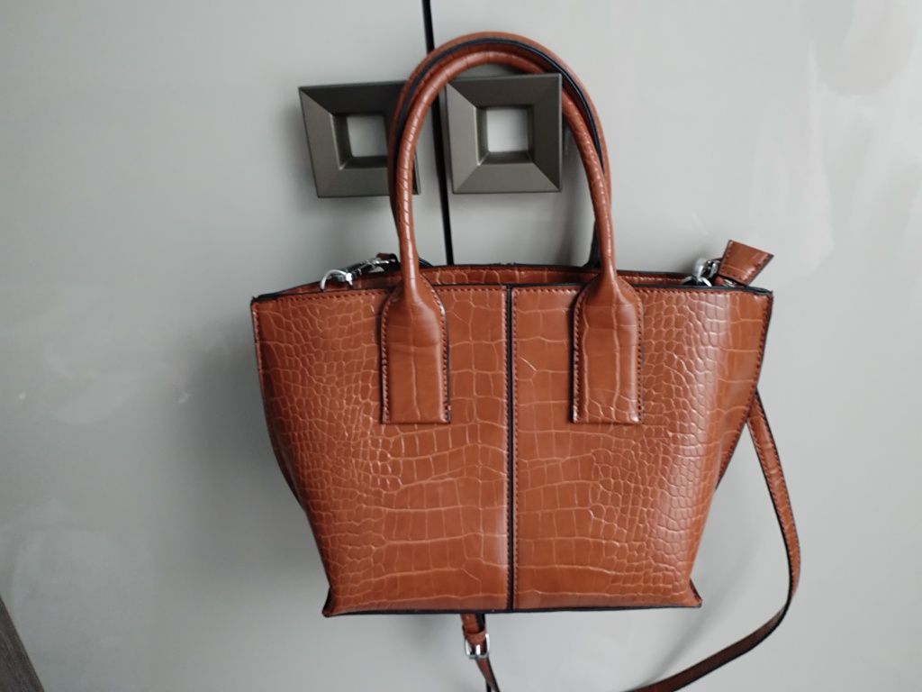Poșetă  textura animal print