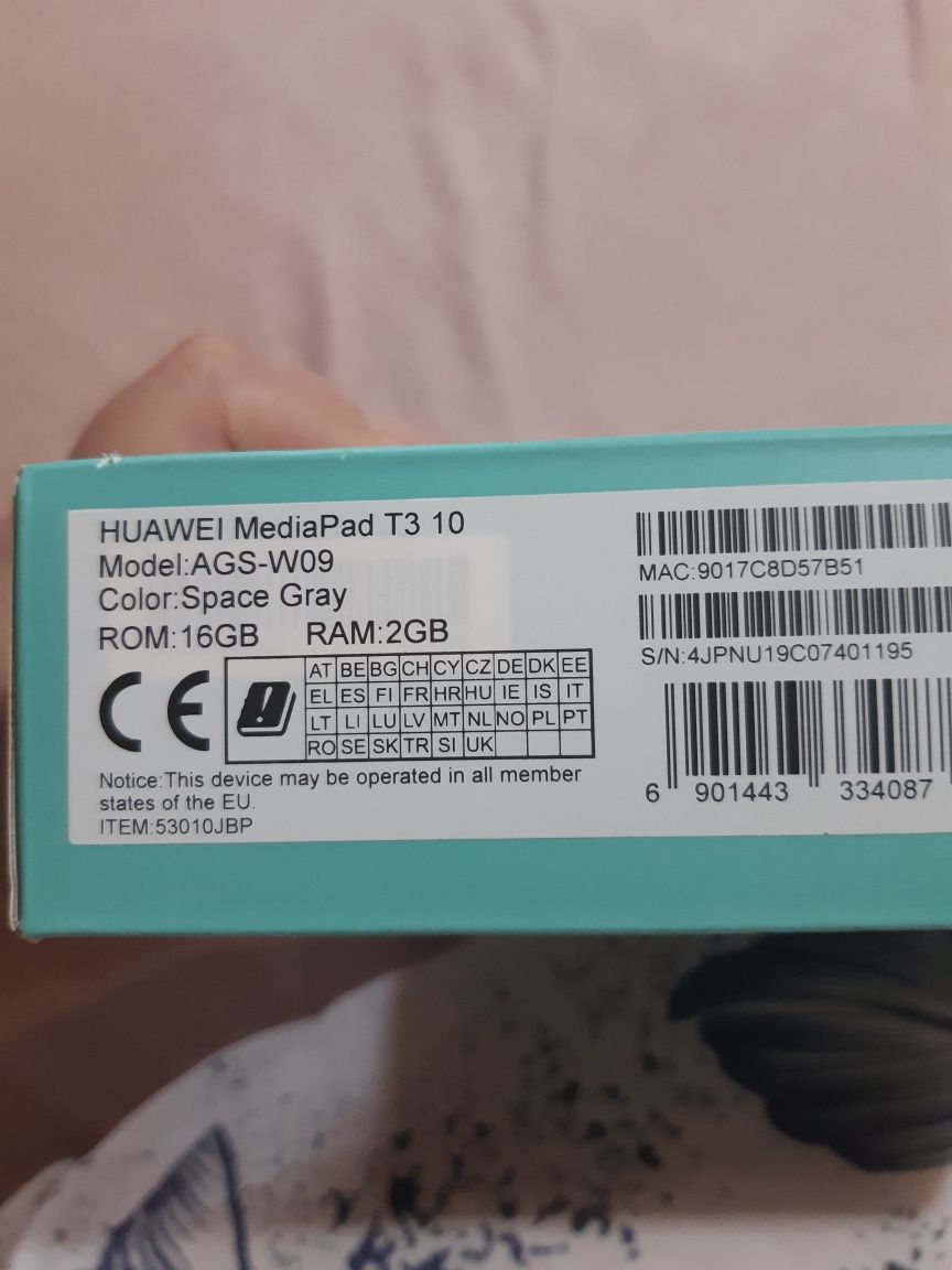 Tableta Huawei Media Pad T3 10 Full box