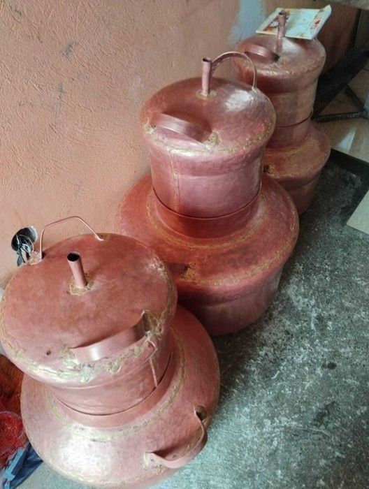 Vindem si facem cazane de țuică din cupru(aramă), iar capacitatea aces