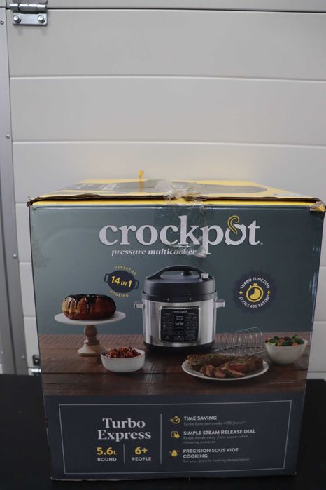 Уред за готвене под налягане Crock-Pot Turbo Express 6+ души, 5.6 л