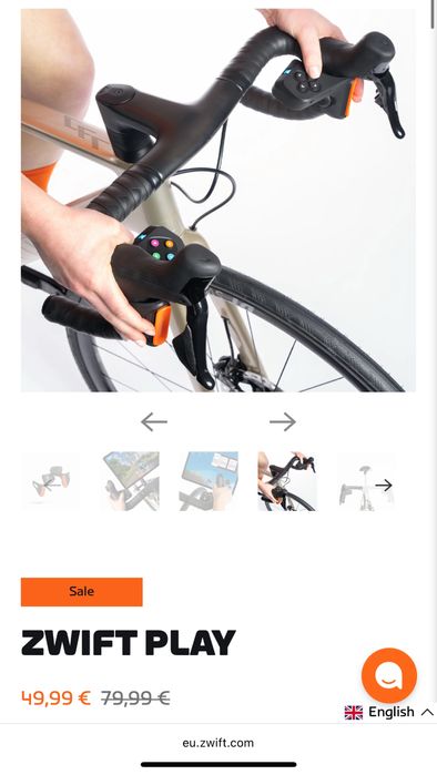 Controller Nagivație bicicletă Zwift Play