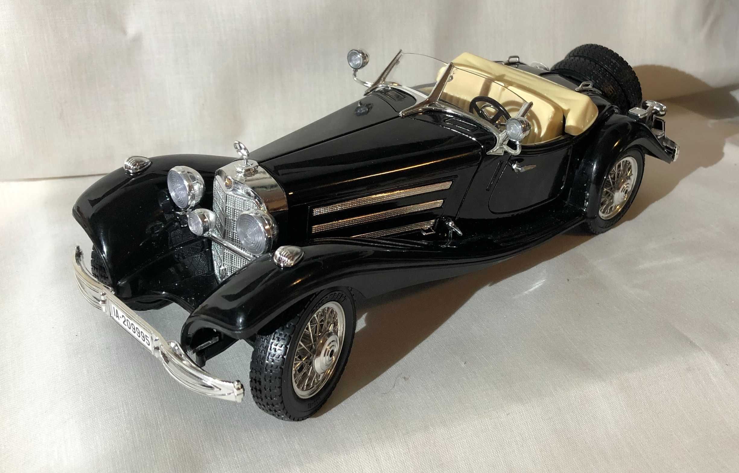 Macheta Bburago Mercedes Benz 500k Roadster 1936 sc 1 20 - Italia