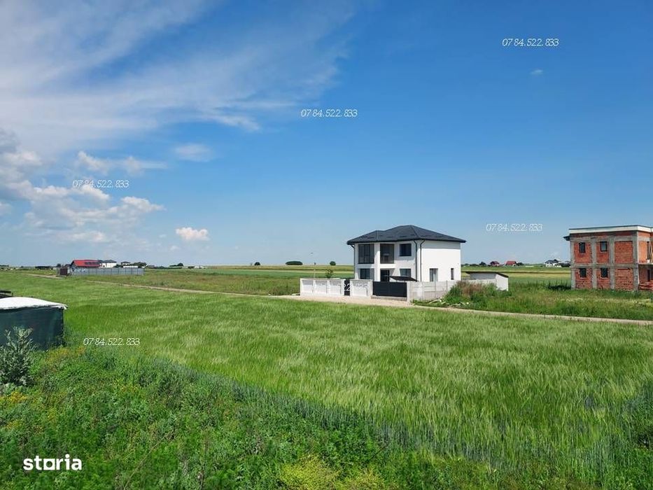 Teren lot de casă 317mp Berceni, Ilfov – acte la zi, utilități aproape