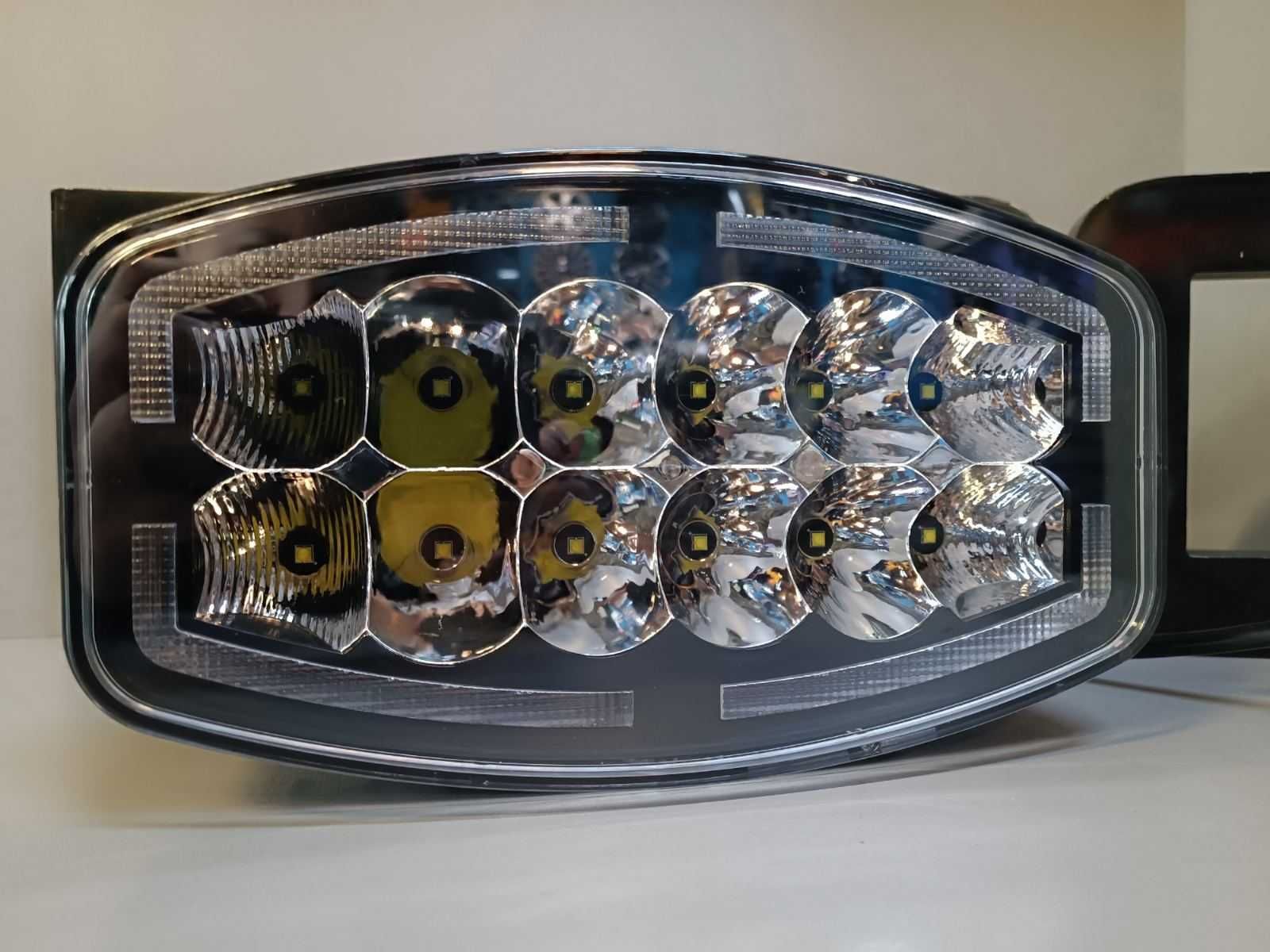 LED мощен диоден фар 12V-24V за камиони трактор джипове 10С03