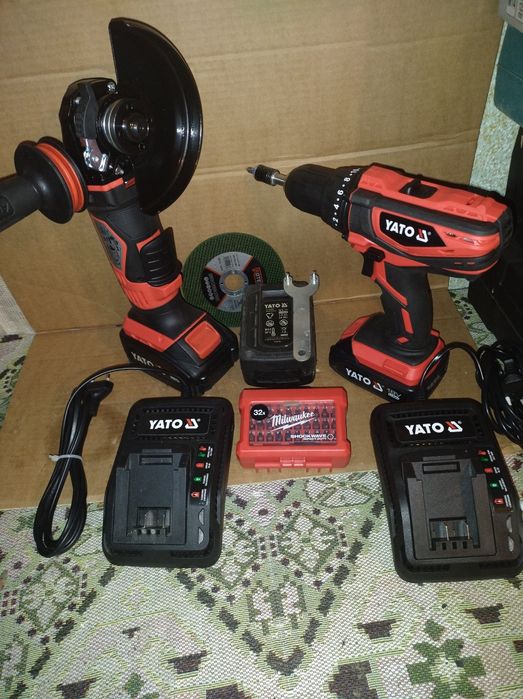 Flex Bormașină 18V Yato