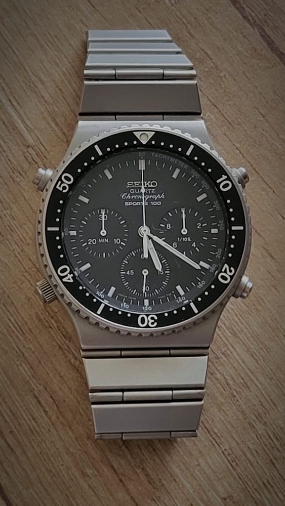 Vand Seiko Chronograph sport 100