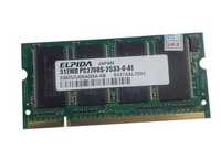 Memorie RAM 512 DDR 333Mhz PC2700 SODIMM