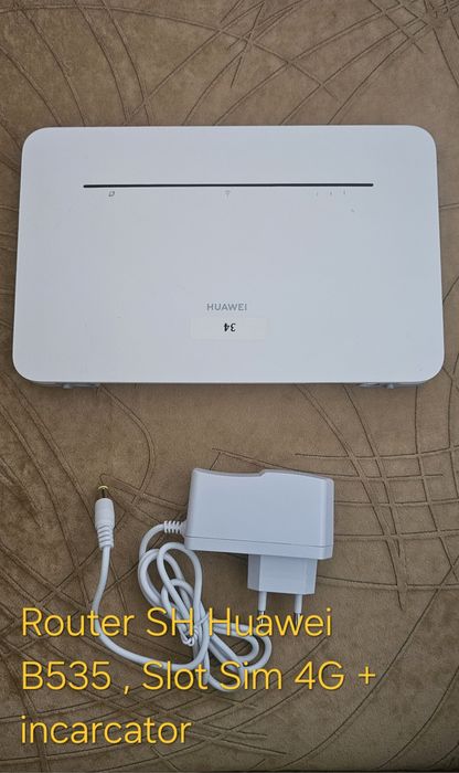 Vând router wireless 4G ZTE/ Huawei B535